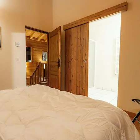 Casa-chalet Des Ponts : Evasion Au Col Madeleine בקתה סן-פרנסואה-לונשאמפ